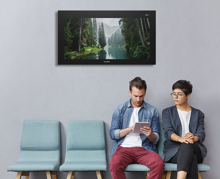 man-woman-sitting-waiting-room